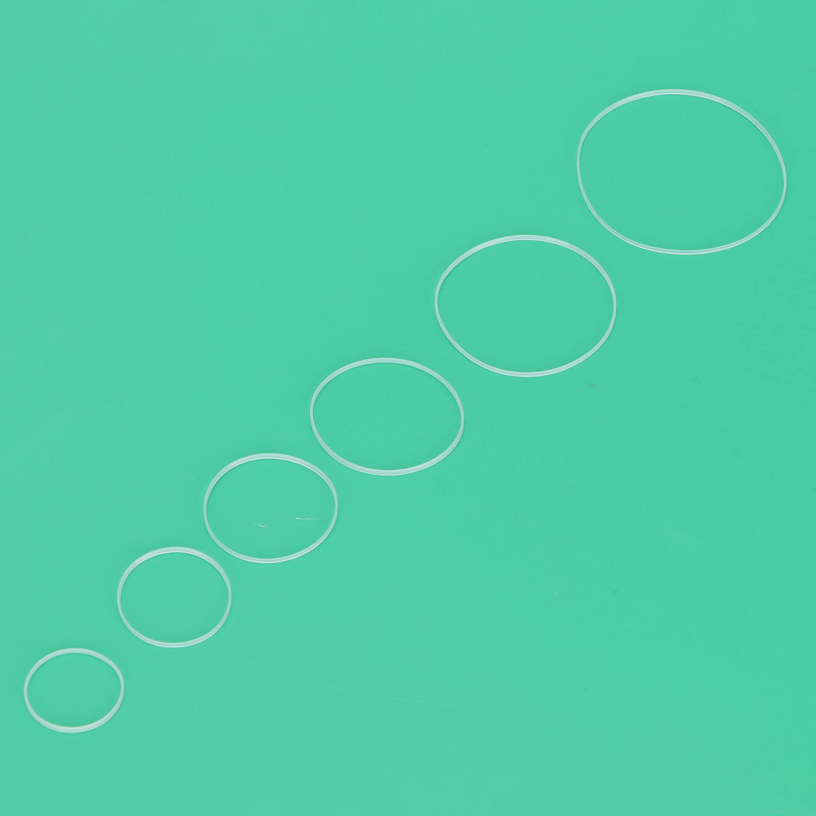 Watch O Ring, Watch Back Gasket Plastic Watch Washers Compact 16-40MM for Repairers for Watch Repairing