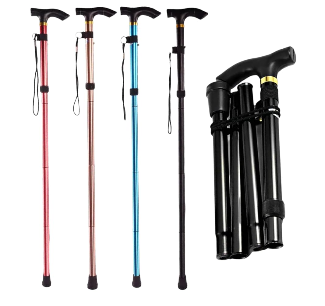 Walking Sticks for Men and Women Lightweight Foldable Extendable Walking Aid, Mobility Aid - Image 3