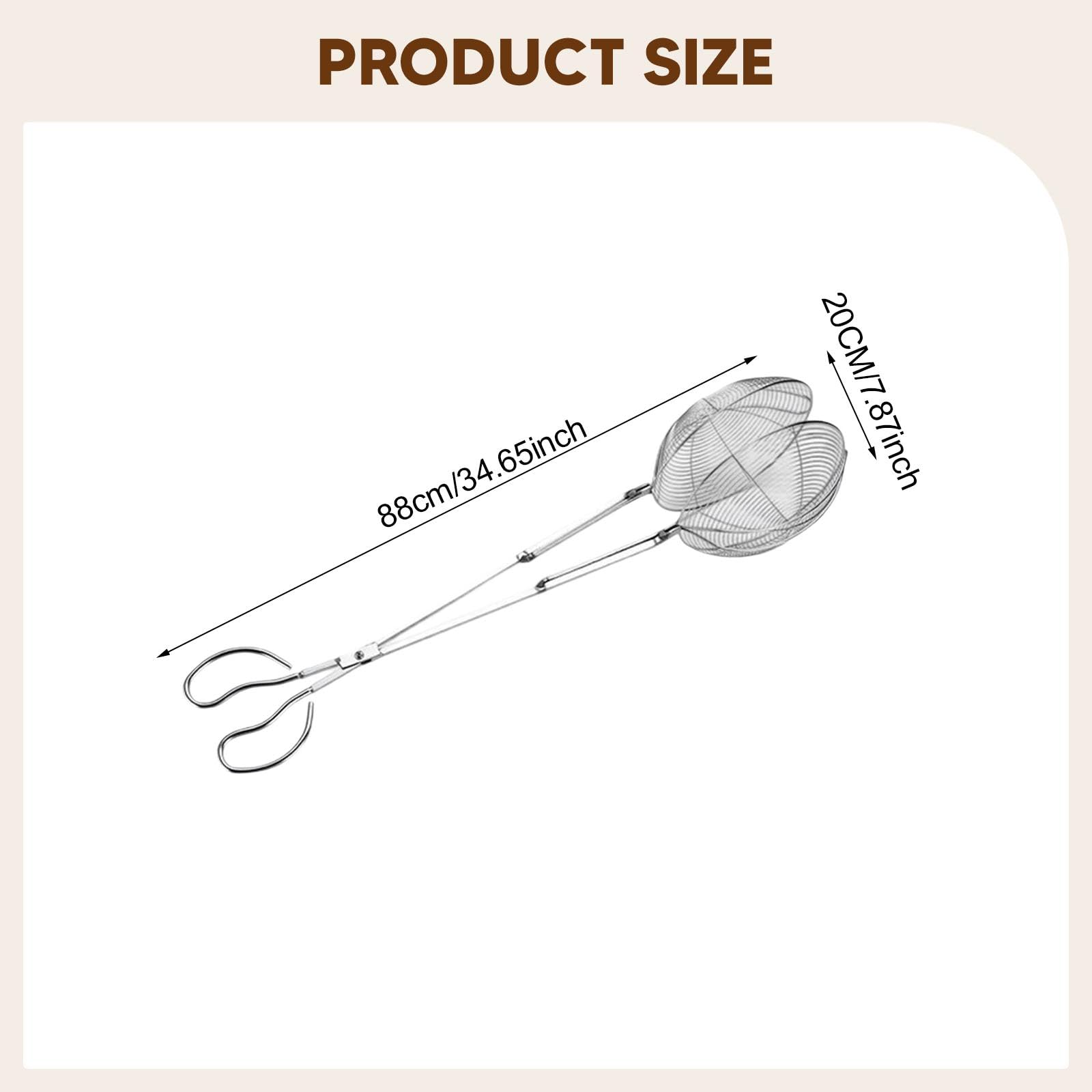 Fischzange Aus Edelstahl, Ergonomische Fischzange, Tragbare Aalzange, Rostfreie Konstruktion, Einfach zu Bedienen, Geeignet