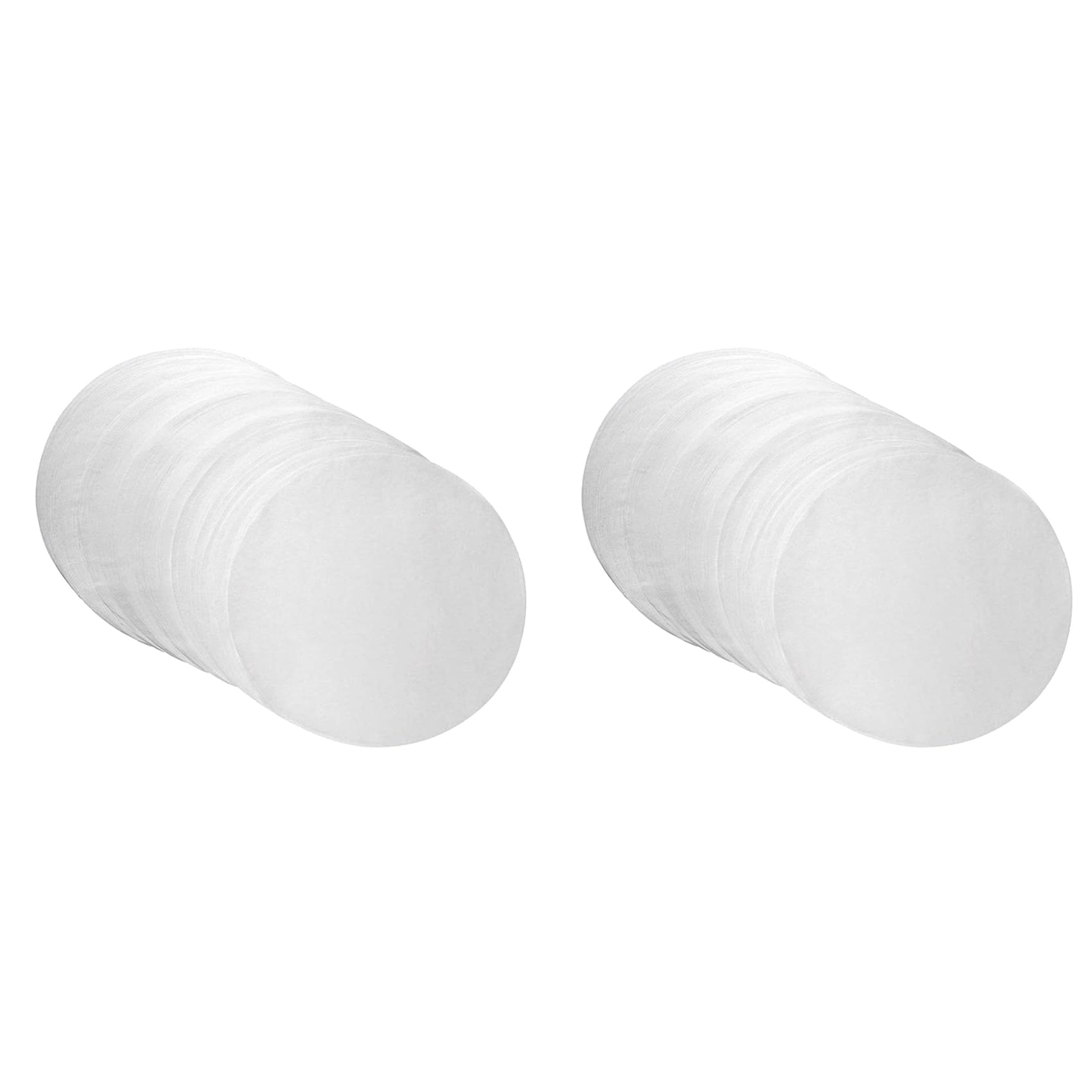 Hndhbfgrt 1000Pcs 4.5-Inch Non-Stick Round Baking Paper Barbecue Paper Cake Liner Parchment Paper Microwave Oven Paper Sheets