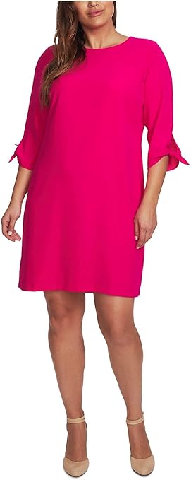 cece tie sleeve shift dress