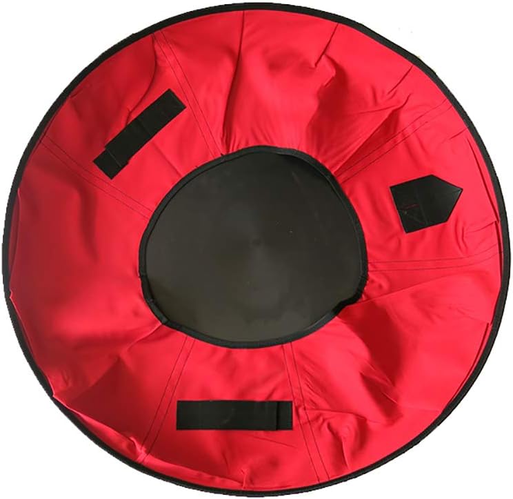 Snow Tube Heavy Duty Inflatable Snow Sled with Handles and Bottom Durable Sledding Tubes Made by Thickening Material Great for Adults and Kids Ideal Sledge Snow Toy 75cm(29.5")