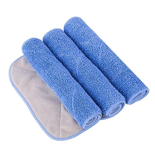 MR.SIGA Professional Microfiber Mop Refills (3-Pack)