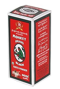 Monkey Brand Black Tooth Powder 100g