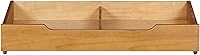 Vista 4 de MUSEHOMEINC Solid Wood Under Bed Storage Drawer with 4-Wheels for Bedroom,Wooden Underbed Storage Organizer,Suggested for Twin and Full
