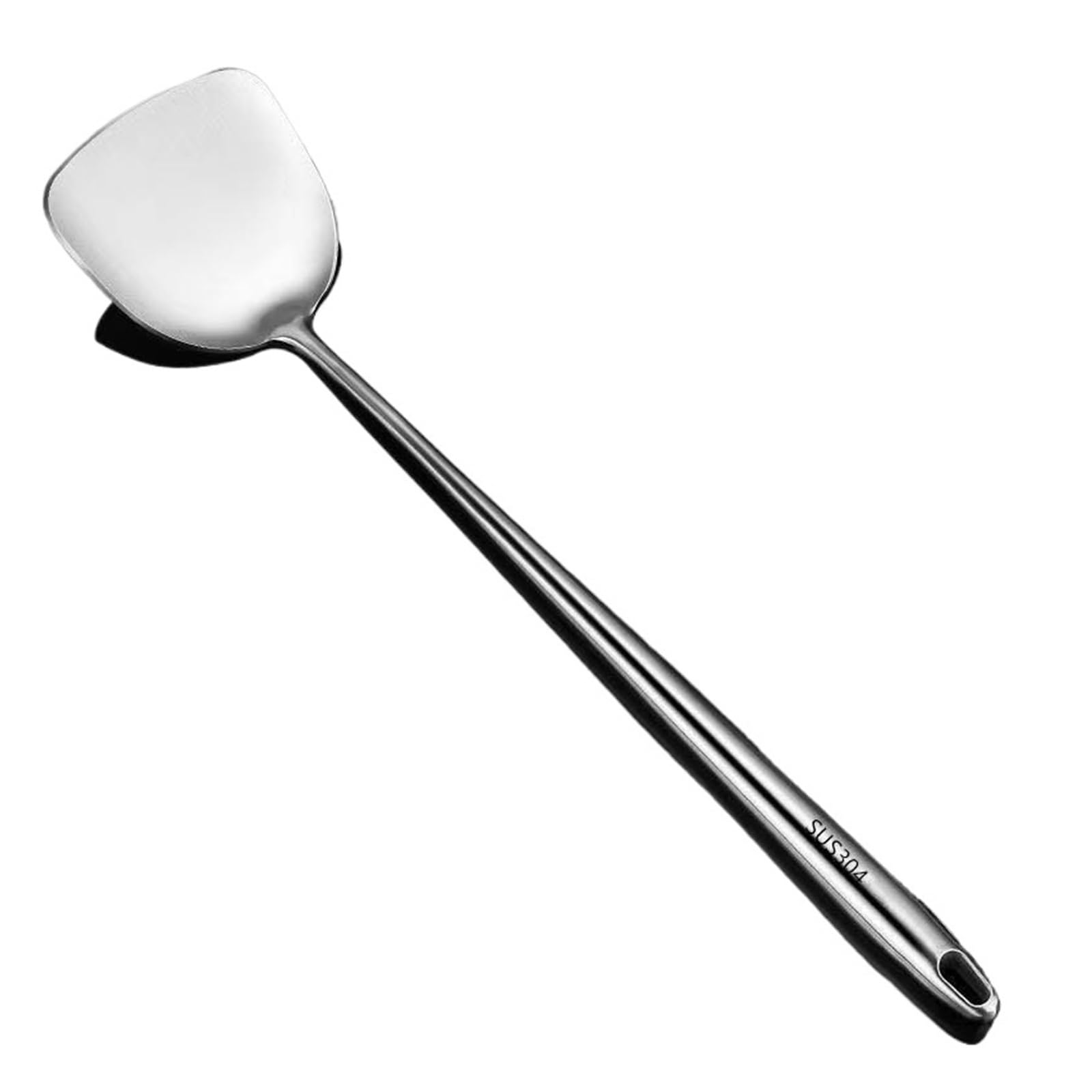 Ustensiles cuisine inox 304 avec passoire performante et cuillère à soupe pour wok