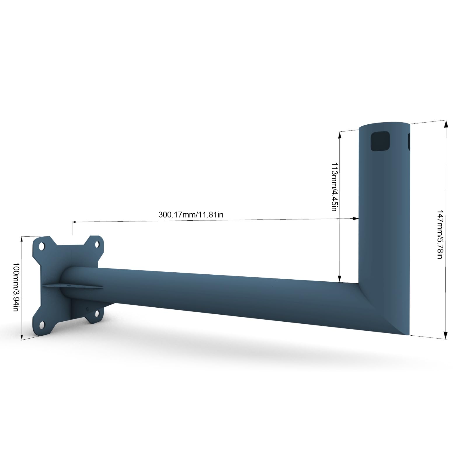 Supporto Per Parabola Starlink - Montaggio A Parete Esterno, In Metallo - Foto 3