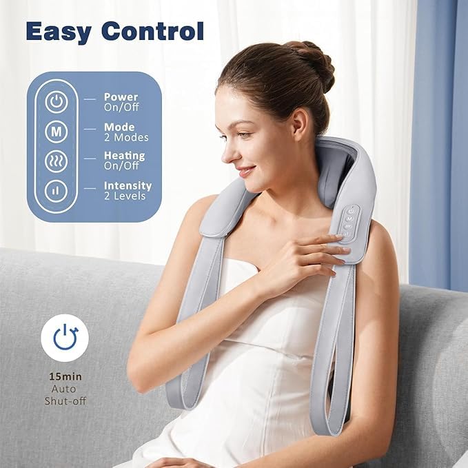 Kapeesh International Neck and Cervical Pain Relief for International Neck and Back Massage as well as heating, body for body access and electric 5D cervical machine deep tissue for neck, back, shoulders, waist and feet Kapeesh International Neck and Cervical Pain Relief for International Neck and Back Massage as well as heating, body for body access and electric 5D cervical machine deep tissue for neck, back, shoulders, waist and feet