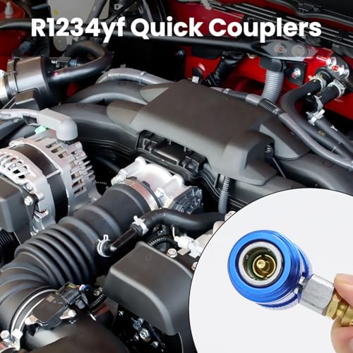Adaptador R1234yf para sistema A/C, set de 2 miniatura 7