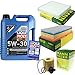 Produktbild QR-PARTS 69364935 Filter Set Inspektionspaket 5 Liter Liqui Moly Motoröl Longtime High Tech 5W-30 MANN-FILTER Innenraumfilter Luftfilter Ölfilter