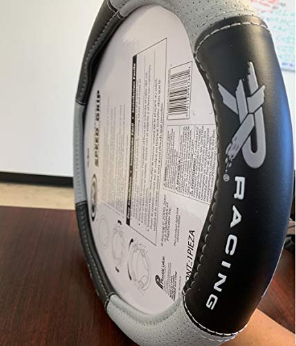 Plasticolor R Racing Sport Gray Swc, Steering Wheel Cover (006768R25) #TOP2
