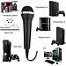 YFish Micrófono USB Universal para Nintendo Wii, Xbox One, PS4, PC, 3M...