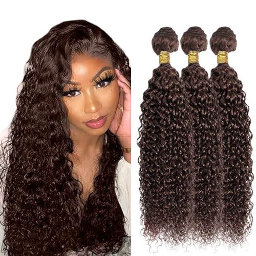 Brown Kinky Curly Bundles Color #4
