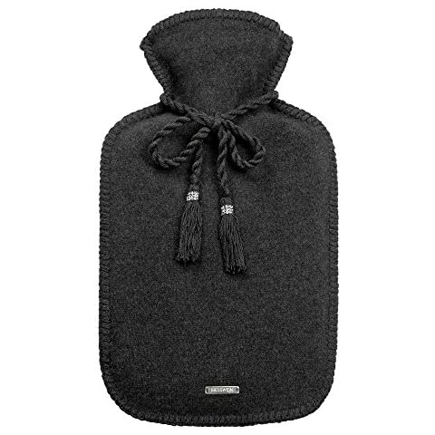 Giesswein Rubin-Wärmflasche mit abnehmbarem Bezug aus Weicher und Warmer Wolle Cover