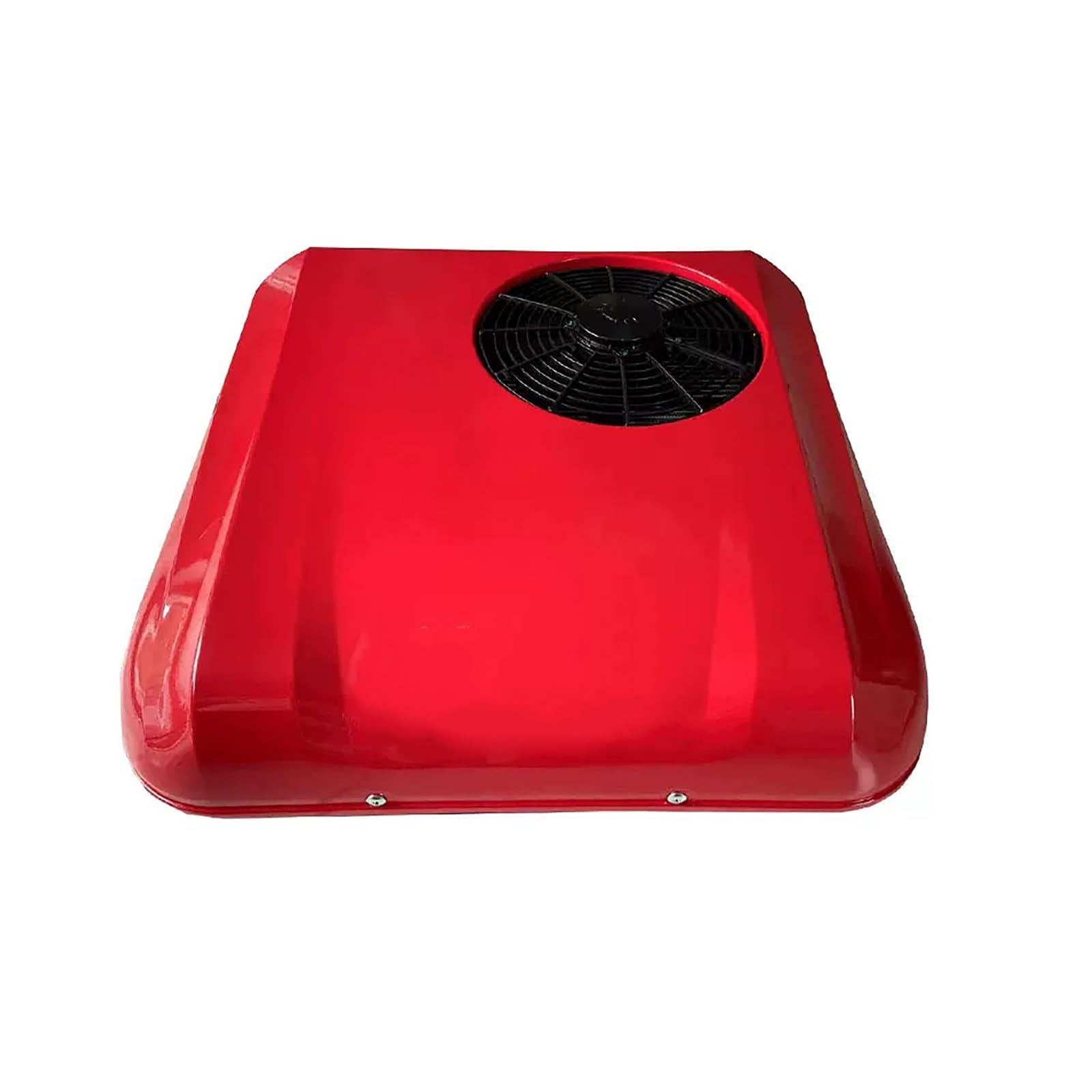 TIANQIHAO Rooftop Rv Air Conditioner With Heat And Cool Function, 12V Dc Power, Ideal For Trucks, Motorhomes, And Trailers, Featuring Scroll Compressor Technology,Red