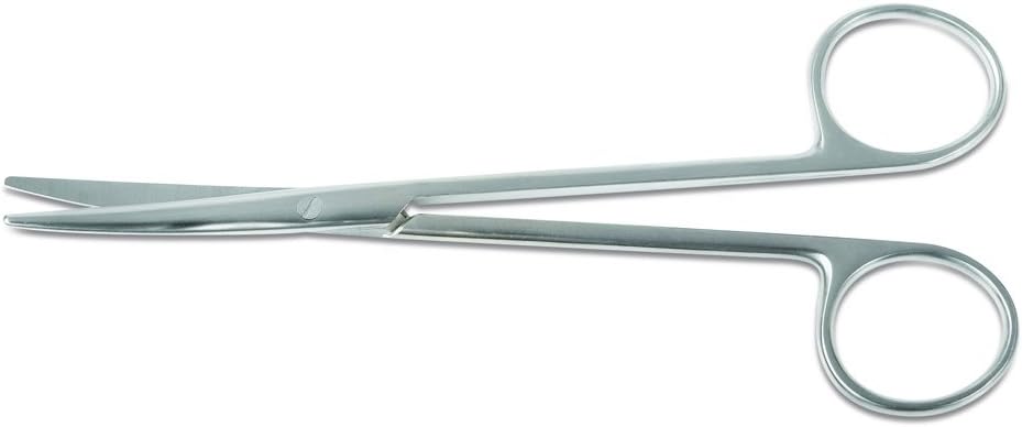 Metzenbaum Scissors, German, Stainless Steel, 5 3/4", Each