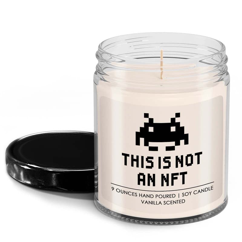 Cryptocurrency Vanilla Candle - Not - Trader Bitcoin Miner Collector Investor Finance Bussinesman Boss Broker