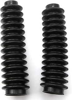 Front Shock Fork Boots For Honda ATC 250SX 250 SX 1985-1987, Black