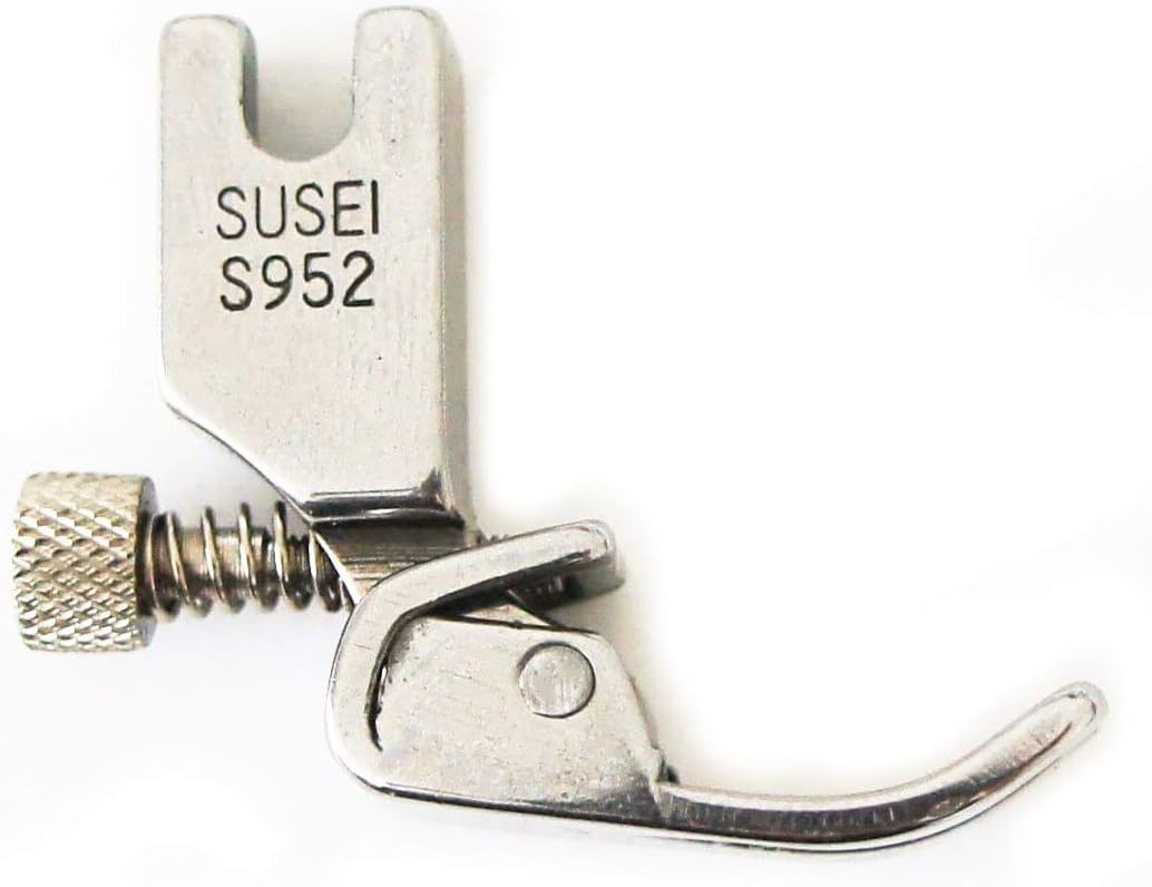 Well Made Tools SUSEI S952 Industrial Sewing Machine Gathering, Shirring Foot, for Brother, Singer, Juki and More Ideal for Machinist, Tailor and Students