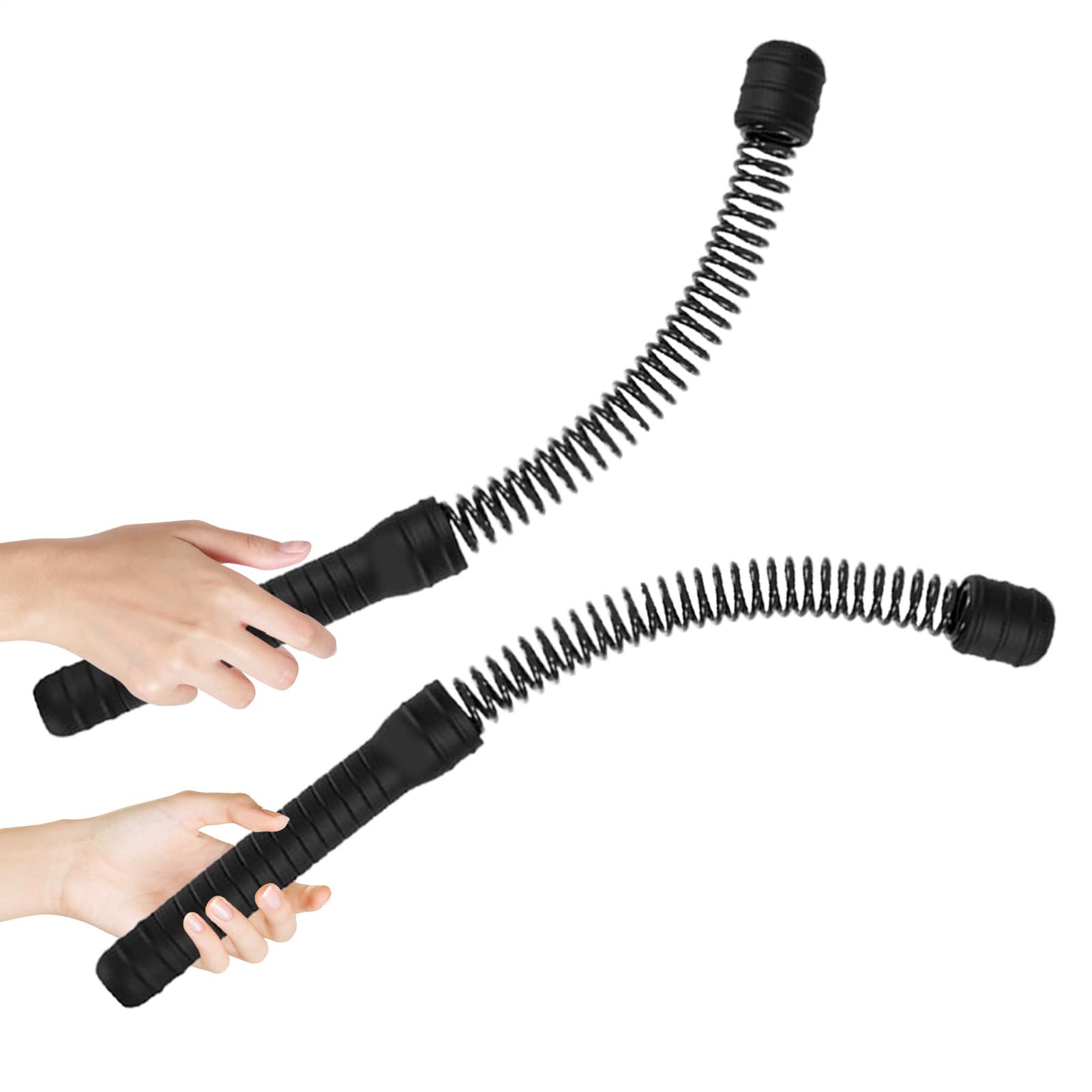 Generisch Battle Rope - Cuerdas de combate sin cuerdas para fitness, 2 piezas, inalámbricas, antinudos, agarre, 1200 g, para entrenamiento de fuerza, jardín, boxeo (47 x 4 cm, hombres/mujeres)