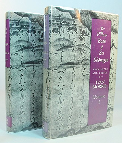 The Pillow Book of Sei Shonagon. Two Volumes B000UA6ISI Book Cover