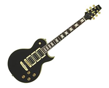 ギター Aria Pro II Les Paul Custom model Electric Guitar Aria Pro II Les Paul Custom Black Made in