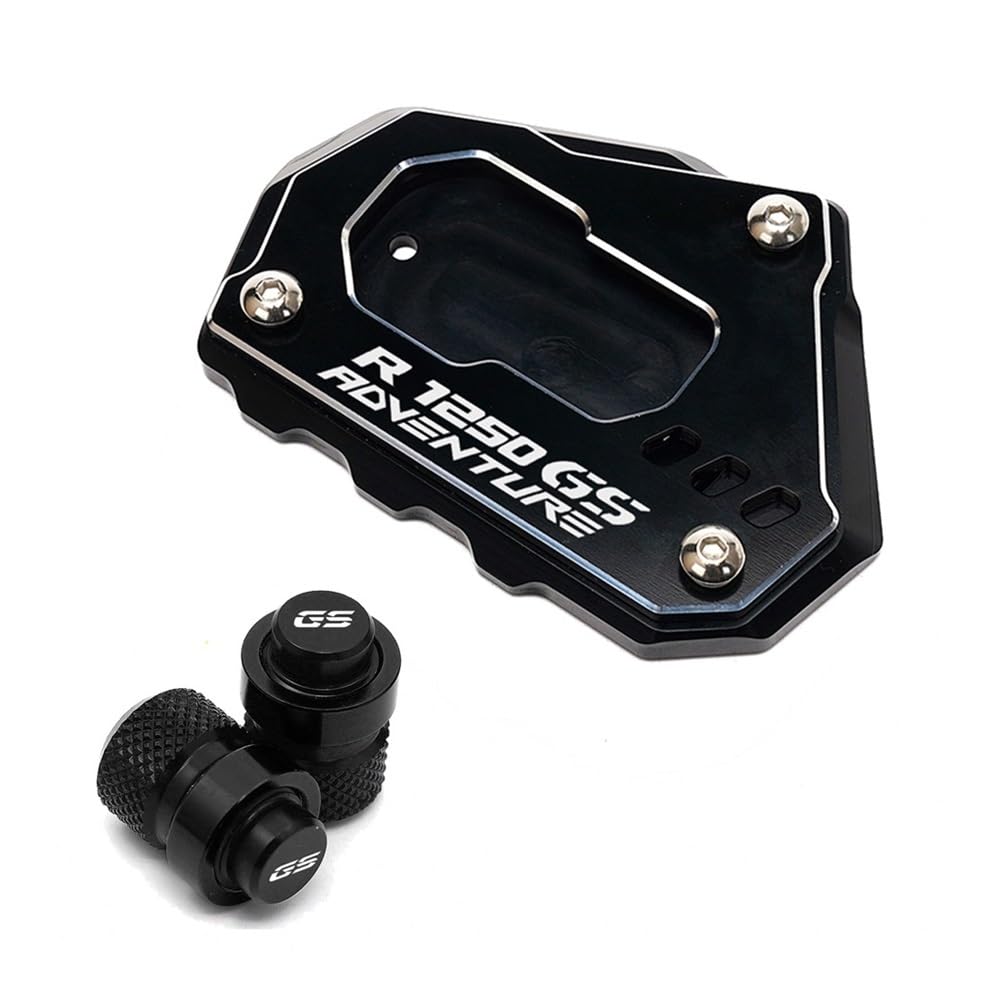 Extension Béquille Latérale Moto BMW R1250GS R1200GS - Coussin Élargi CNC Aluminium Pour Stabilité Maximale