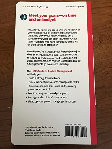 HBR Guide to Project Management