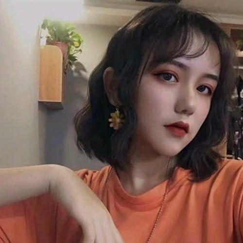 Miniatura 5 de Peluca de cabello humano con flequillo. Aumenta la cantidad de cabello en la parte superior de la cabeza para cubrir el cabello blanco esponjoso