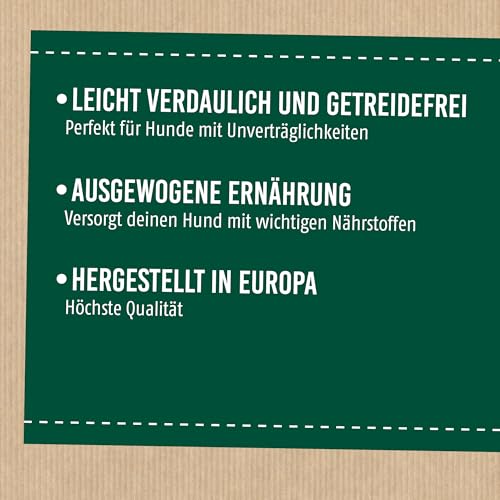 Christopherus Trockenfutter für Erwachsene Hunde, Hirsch + Kartoffel, 12 kg