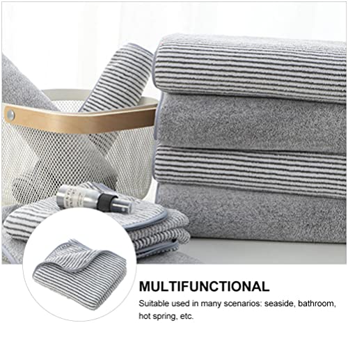 Cabilock Microfiber Bamboo Carbon Bath Towels Highly Absorbent And Quick Dry Extra Large Bath Towel Super Soft (Color 2) #TOP6
