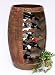 Produktbild DanDiBo Weinregal Weinfass 0370-R Fass aus Holz H-81 cm Flaschenständer Braun Bar Weinba