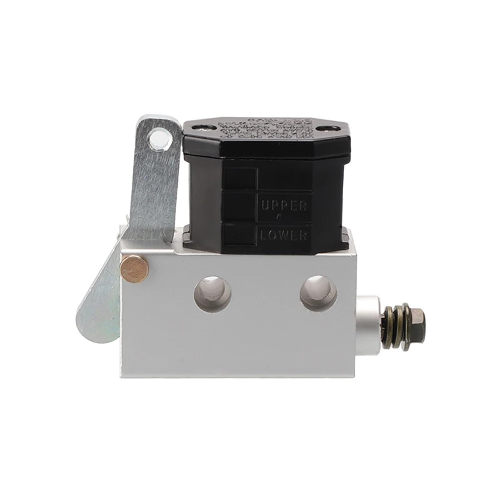 KVSWBRE Motorcycle Rear Brake Pump Go Kart Rear Foot Hydraulic Master Brake Pump Fit for Drift Track Karting DIY Tricycle Quad Buggy ATV Parts(15.8mm Piston)