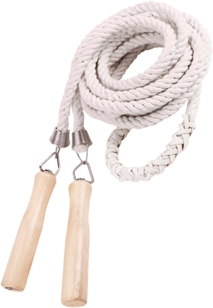 Woven Fitness Skipping Rope Lightweight Jump Rope for Exercise Durable Comfortable Handles for Adults Training Activities