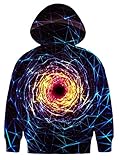 Asylvain Graphic Hoodies for Boys Kids Space Cool Sweatshirts Girls Funny Hooded Pullover Hoody Unis
