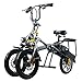 350w Two Seater Lightweight Folding 3 wheel Electric Trike Tricycle Scooter Worldwide Shipping