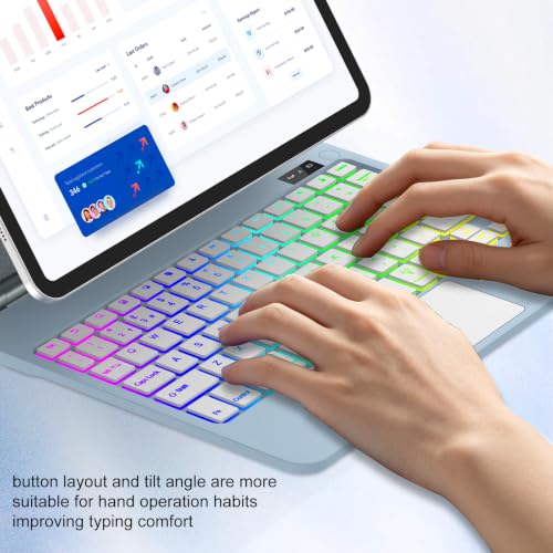 Image of FOGARI Magic Keyboard Case for iPad 10th or 11th (A16, 2025) Generation