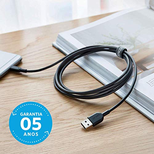 Anker, Cabo Lightning Certificado Apple MFi, Powerline II, 1.8 metros, 12x mais resistente, para iPh