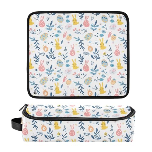 Bolsa de viaje para herramientas de cabello con diseño marmolado resistente al calor y organizador portátil para planchas, rizadores y accesorios de cuidado capilar miniatura 3