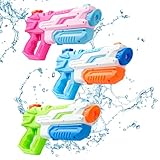 BELLOCHIDDO Water Gun - 3 Packs Water Guns for Kids & Adults, 600CC Water Squirt Gun with 35FT Long Range Shooting, Super Water Blaster Soaker, Summer Outdoor Beach Pool Water Toys for Boys & Girls