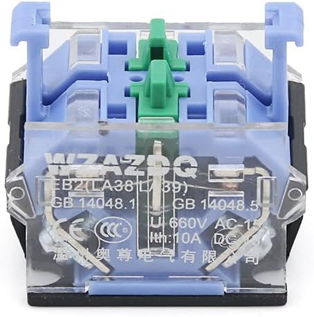 LAY38 push button switch base 2NO/2NC/1NO1NC contact 22 mm - (Color: 2NO)