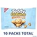 TEDDY GRAHAMS Honey Graham Snacks, 40 Kids Snack Packs (4 Boxes)