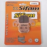 Bremsbelag Sifam Bremsbeläge für Motorrad Sherco 50 SM-RS Speichenfelgen 2014 bis 2020 AV/hinten