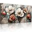White Flowers and Orange Flowers