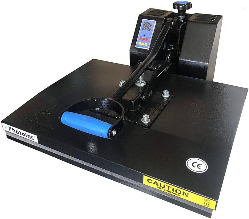 ePhotoInc 16" x 20" Digital Clamshell Heat Press Transfer T-Shirt Sublimation Press Machine ZP1620