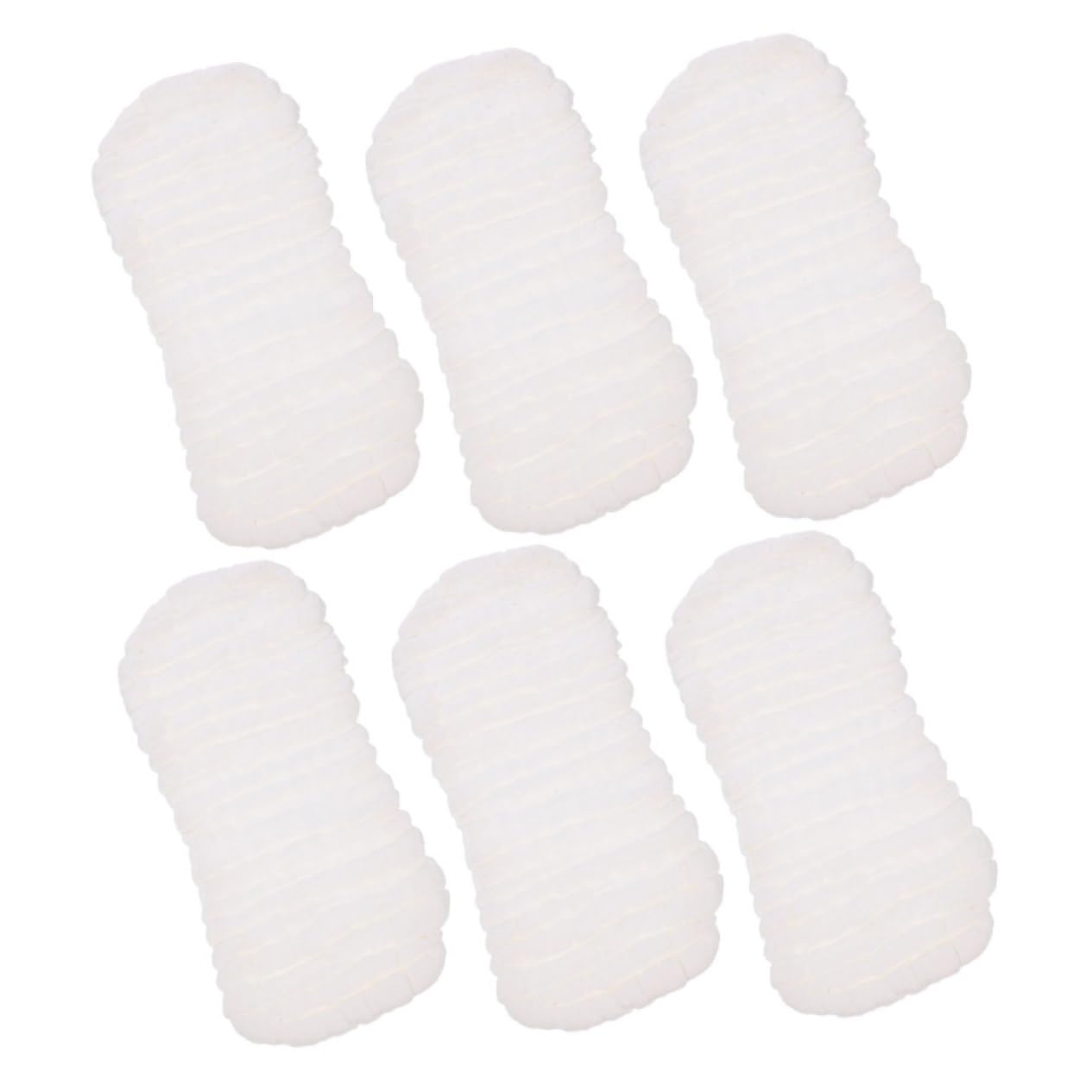 BRIGHTFUFU 6Pcs Washable Cotton Diaper Liners Breathable Newborn Cloth Diaper Inserts for and Reusable for Comfortable Diapering