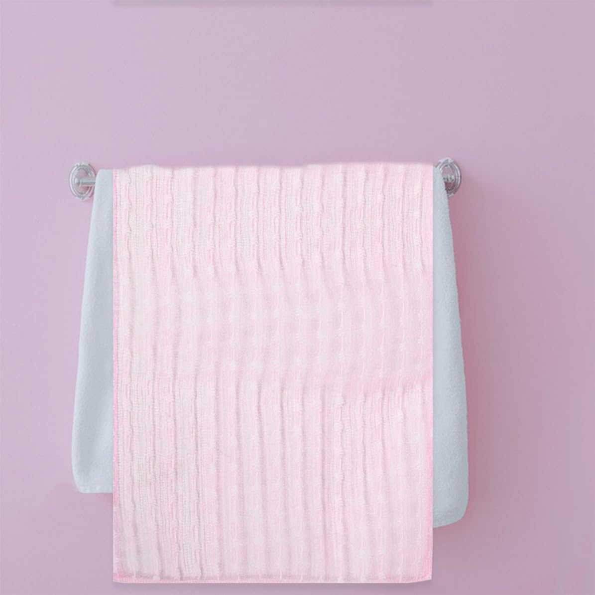 2pcs Nylon Exfoliating Body Wash Cloths for Deep Cleaning and Easy Back Scrubbing, Soft Polyester Shower Towels Suitable for Bathing and Travel