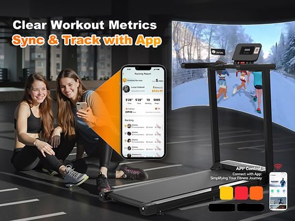 Caminadora Plegable Greensen para Casa, 6 MPH, 300 LBS miniatura 4