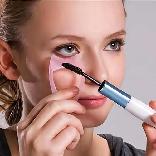 Miniatura 7 de Protector de pestañas para rímel YiQiYi 3 piezas, herramienta aplicadora de pestañas 3 en 1, herramienta corporal de pestañas superior e inferior,