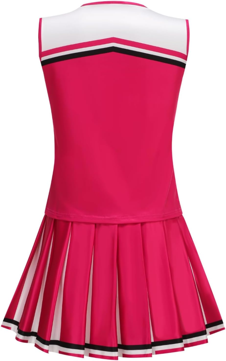 yolsun Cheerleader Costume for Girls Cheerleading Kids Dress up Halloween Cute Uniform High School Cheer leader Outfit - Image 2